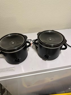 2 small slow cookers
