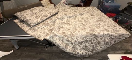 O Home Floral King Quilt Bedspread Set – 4 Piece