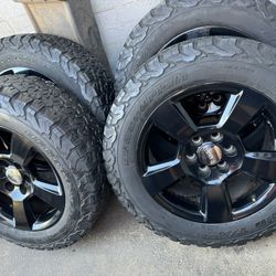 20” Chevy LTZ Wheels And Tires 