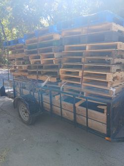 Used pallets