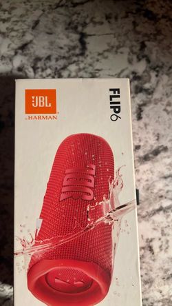 JBL Flip 6 Bluetooth Speaker Red