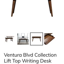 Ventura Blvd Collection Lift Top Desk