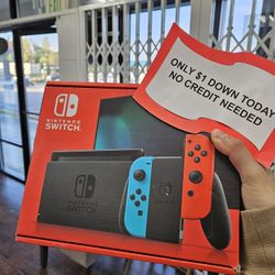 Nintendo Switch V2 Gaming Console New - PAYMENTS AVAILABLE With $1 DOWN - NO CREDIT NEEDED