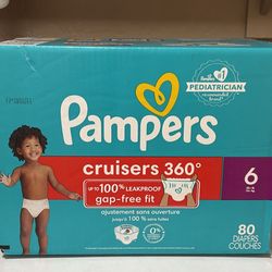 Pampers Size 6 PRICE IS FIRM @ $35.00