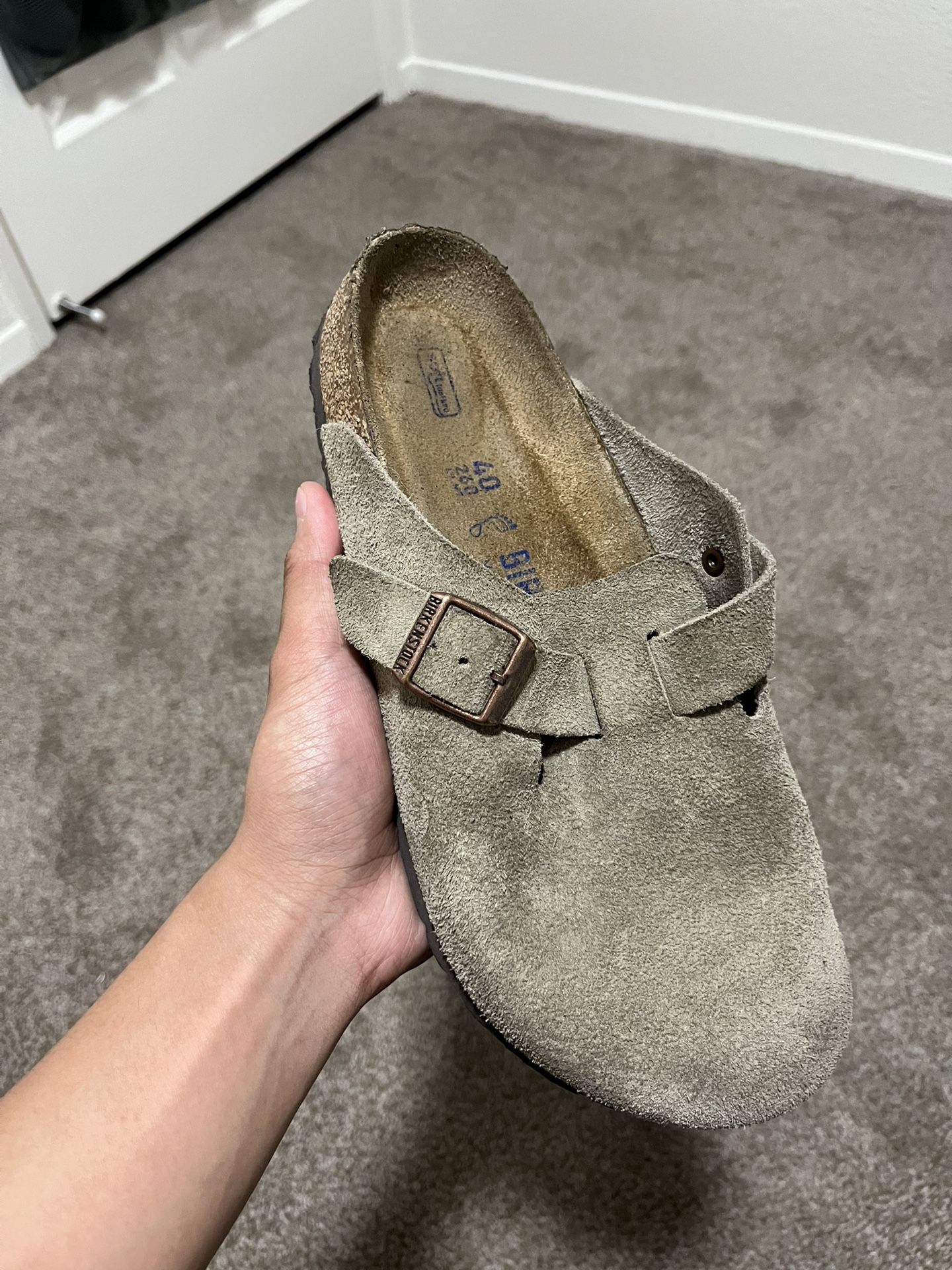Birkenstock Boston Clogs Size 40