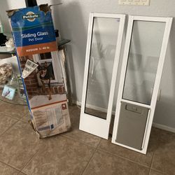 Dog Glass Door 