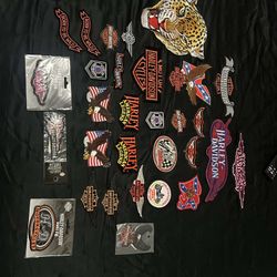 Authentic Harley Davidson Patches Brand New
