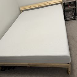 Queen Bed  And  Frame