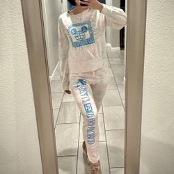 Disney Women Sweatshirt and Jogger Set 