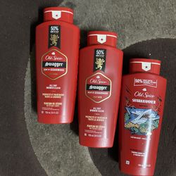 Old Spice Body Wash 3 For $12