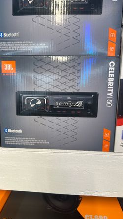 JBL Celebrity150 Single DIN Bluetooth FM radio USB/AUX SD Card High power Mechless with F/R and sub output Car Media Receiver