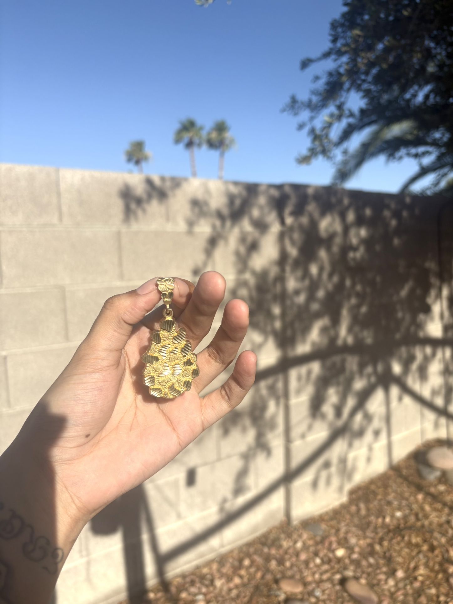 Nugget Pendant (14k)