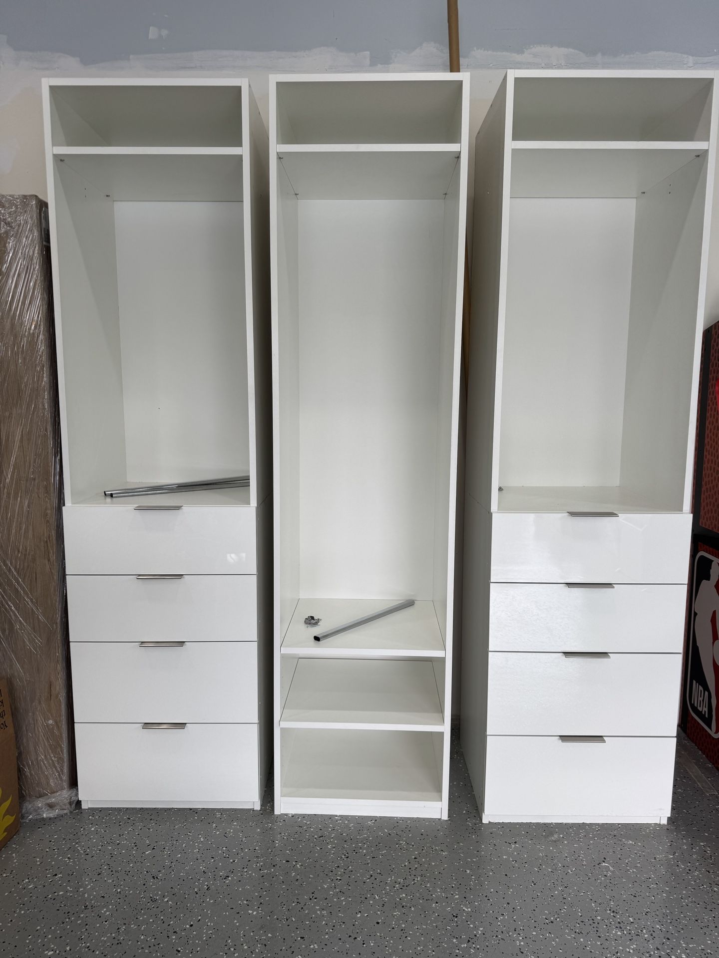 3 Closet Organizer Shelves