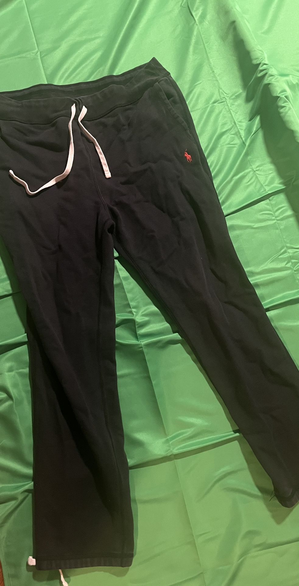 Polo Raulph Lauren Black Sweatpants Large