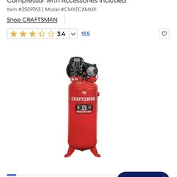 60 gal craftsman air compressor