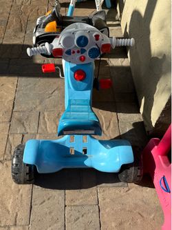 Police toddler bike makes noise