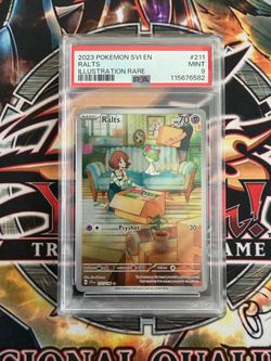 Ralts 211/198 PSA 9 - Pokemon TCG