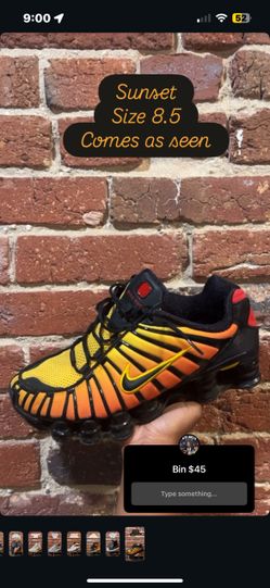 Nike sunset shox size 8.5