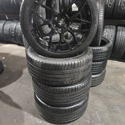 20" Asanti Rims And Tires 265/40/20  Bolt Pattern 5×114.3 Or 5×4.5 