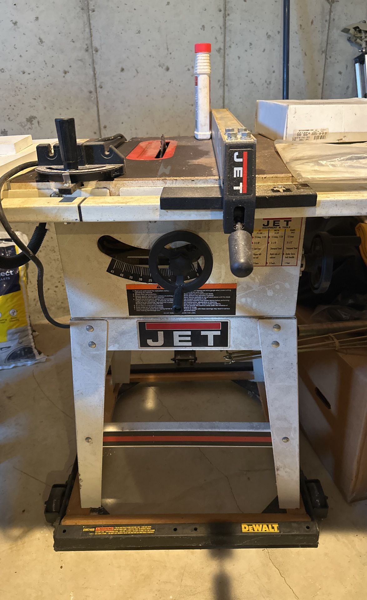 Jet Table Saw JTS-10DD