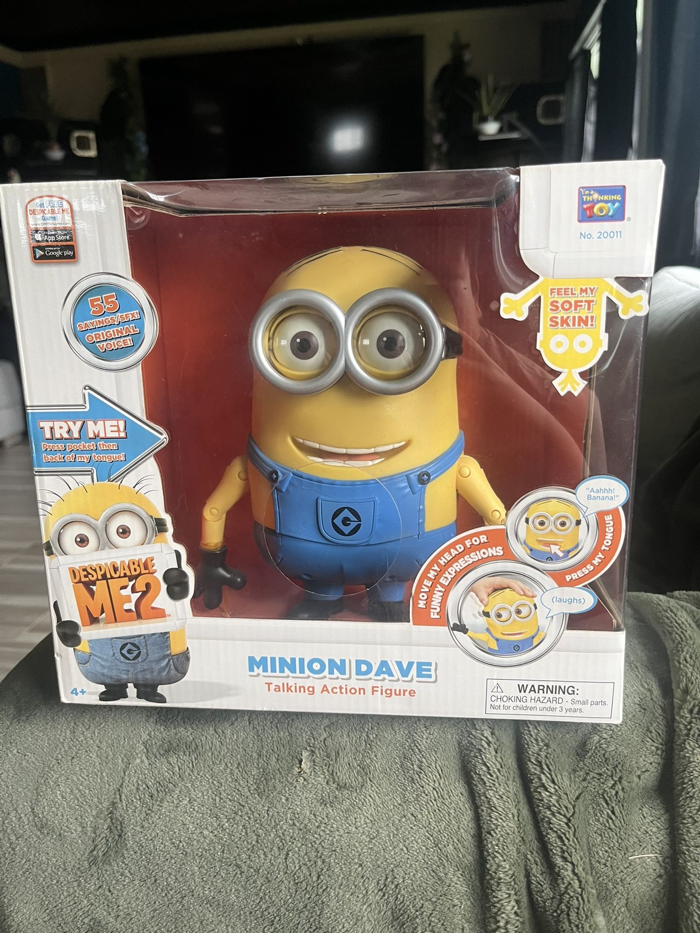 taking dave minion toy offer