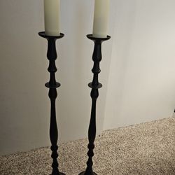Candleholder Matched Pair - 3 ft Tall