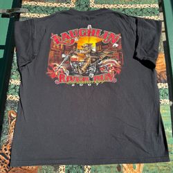 Vintage Laughlin River Run Motorcycle Poker t-shirt