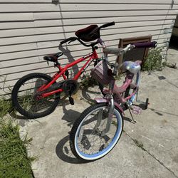 Two Youth Kids bikes