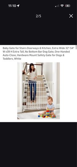 Hardware Mount Baby Safety Gate