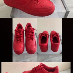 Nike Af1 all Red 