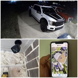 #4 Cam@ras De Seguridad -4 CCTV Security C@meras With Recorder❗️INST@LLED❗️INST@LADAS 💯