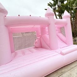 Bounce House With Slide 