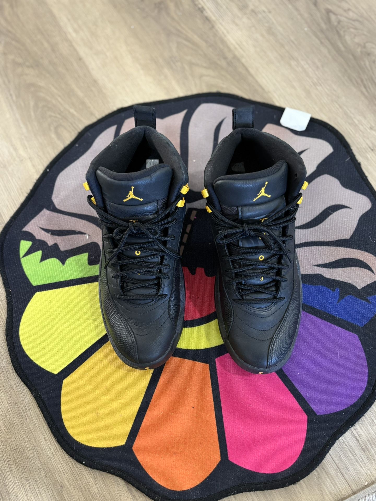 Jordan 12 Black Taxi Size 10.5