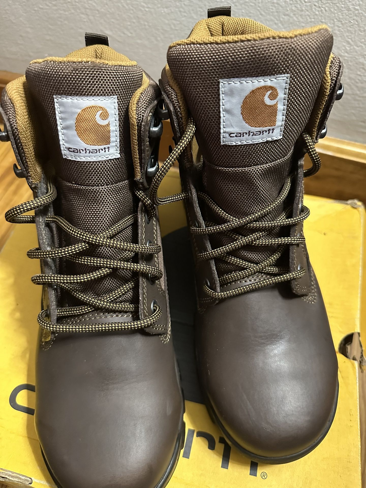 Carhartt Boots Steel Toe Work Boots Size 8.5M