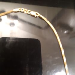 REAL 18K (750) SOLID GOLD CHAIN, 18", WEIGHT 5.5gr