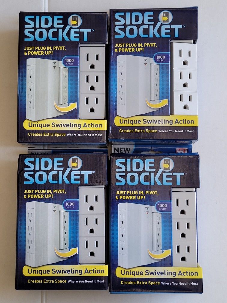 Side Socket Surge Protector 