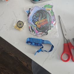 EDC Vegas Wristband And Goodies Ga+