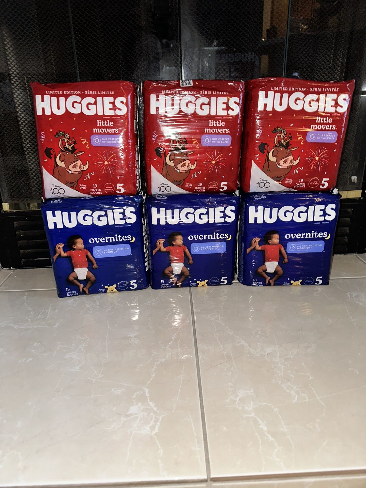 huggies size 5 bundle $48 (south sac)