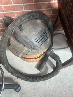 Wet vac