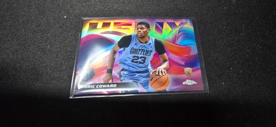 2025-26 Topps Chrome Update Cedric Coward RC Helix SSP #H-19
