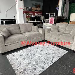 Corduroy Sofa Set