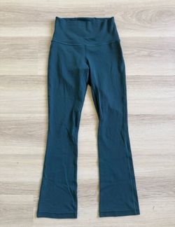 Lululemon Align High-Rise Mini-Flared Pant Extra Short Storm Teal Women’s Size 6