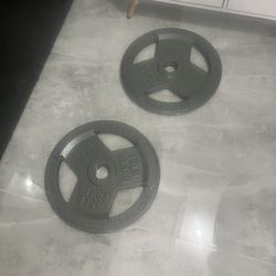 Cash only no Zelle Brand new in box pair of 45lb Olympic weights plates total 90lb same style if needed added price or others check my Page