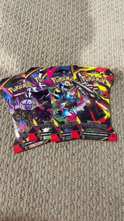 Pitch black cealed sleeved packs