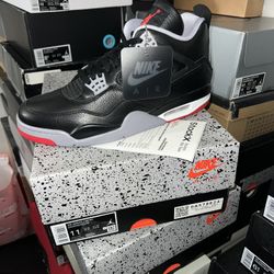 Jordan 4 Bred Reimagined 