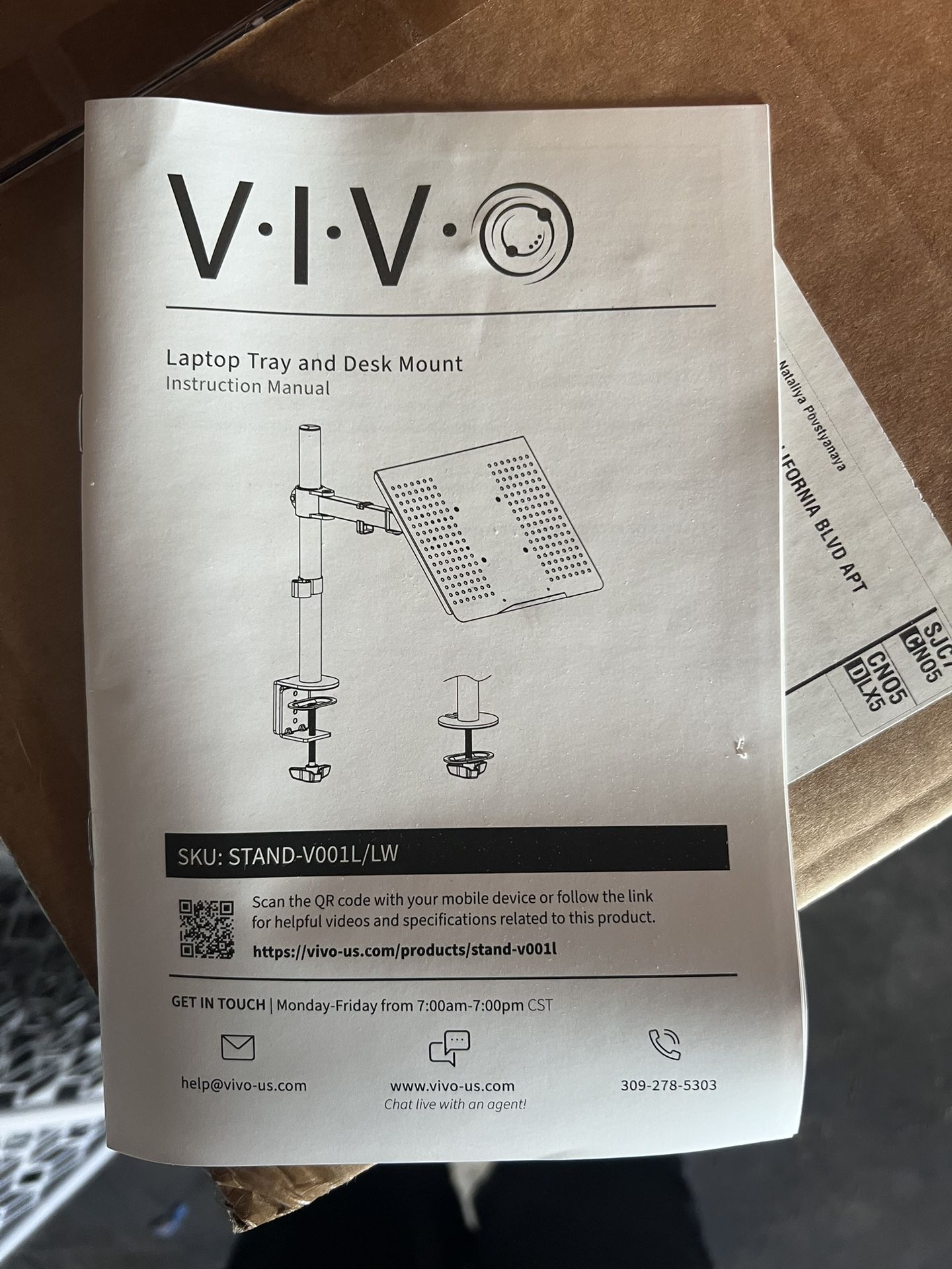 Vivo Monitor Arm, New In The Box $20 (real Price $60)