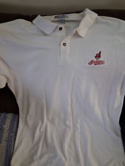 Indians polo shirt mens xlarge