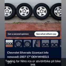 Chevy Silverado Wheels 17s Oem 