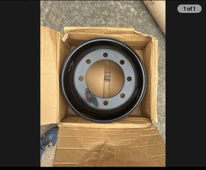 Accuride 50180PKBLK21 Steel Wheel 19.5" x 6.75" Black - Heavy Duty Truck Rim