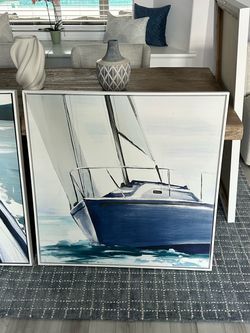 36” x 36” Framed Canvas